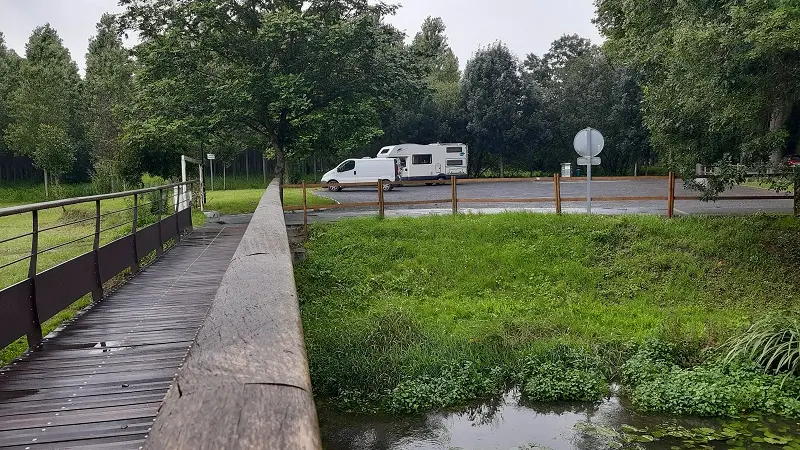 Aire camping-car de Pont-de-Ruan