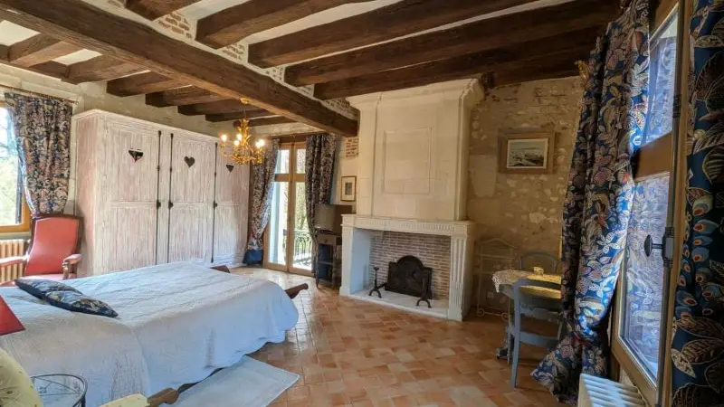 Manoir maison blanche Amboise