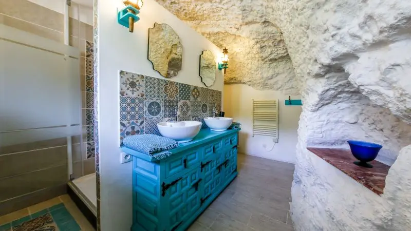 Gites de la Rochère - Le Vigneron salle de bain