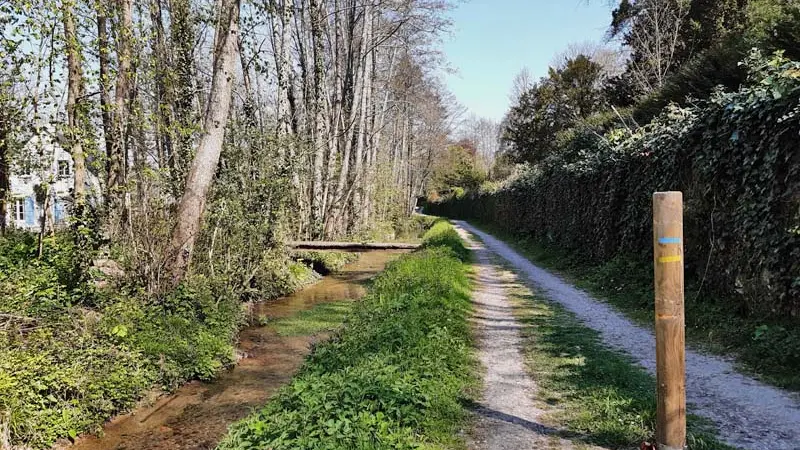 Le long de la Bédoire - Sentier de randonnée de Rochecorbon