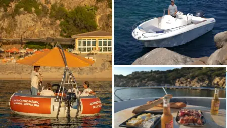 CORSICA GROOM BOAT