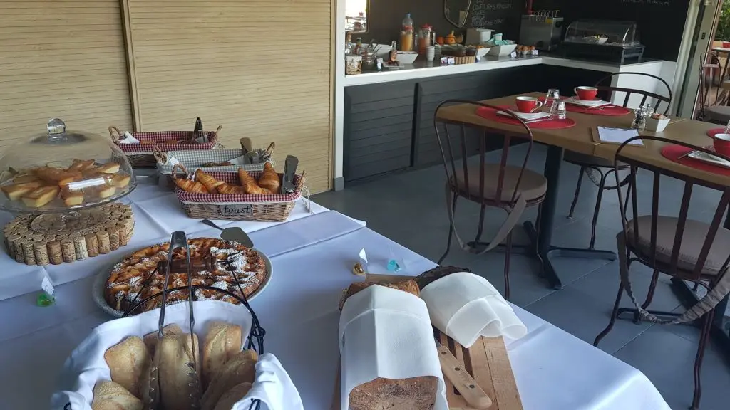 Petit déjeuener en chambre