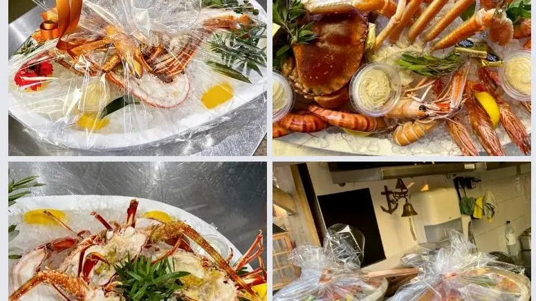 Restaurant-port-plaisance-Bonifacio-cote fruits de mer