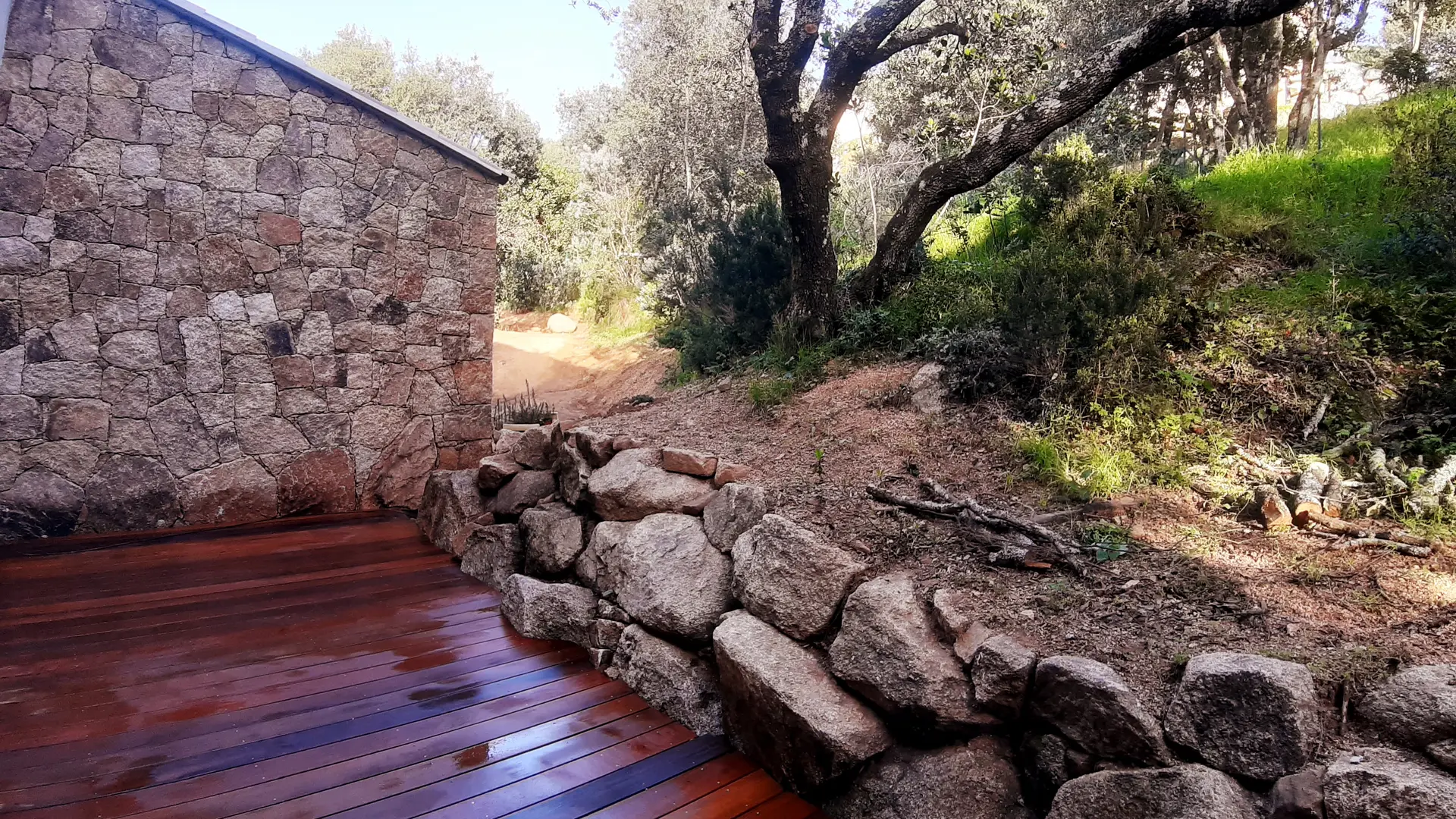 terrasse arrière A Casa di Famidda - U Castellu Propriano