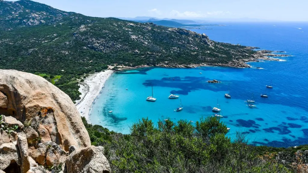 La baie de Roccapina