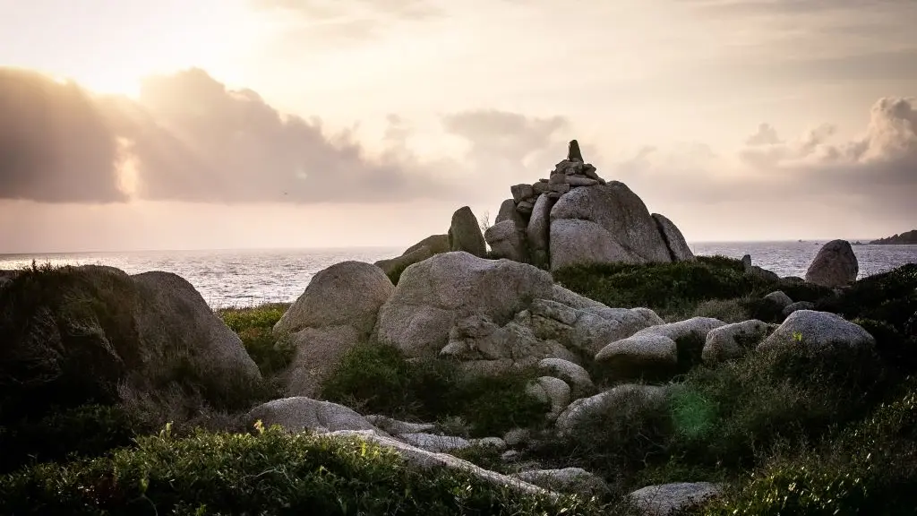 EN Testa-Rocher-soleil couchant-Bonifacio