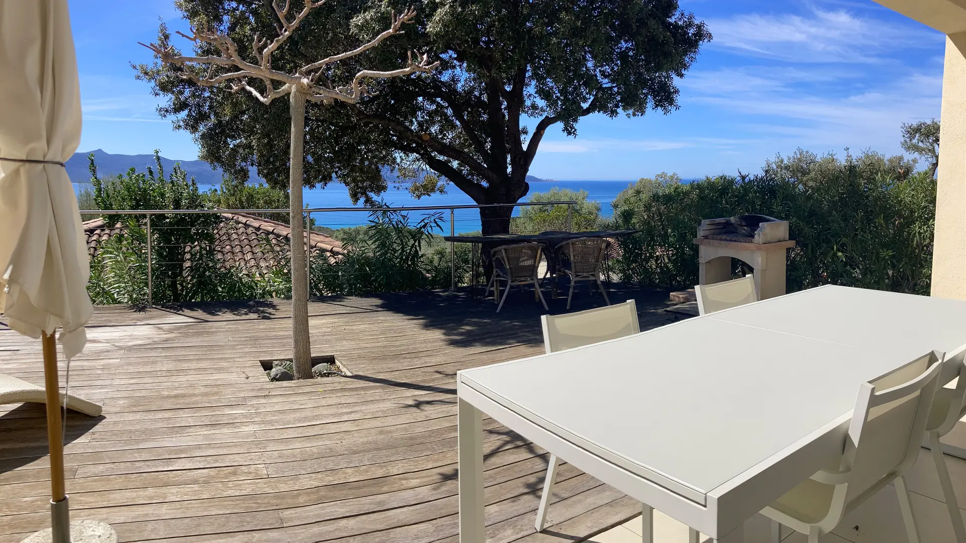 Grande Villa A Petirossu- Terrasse vue