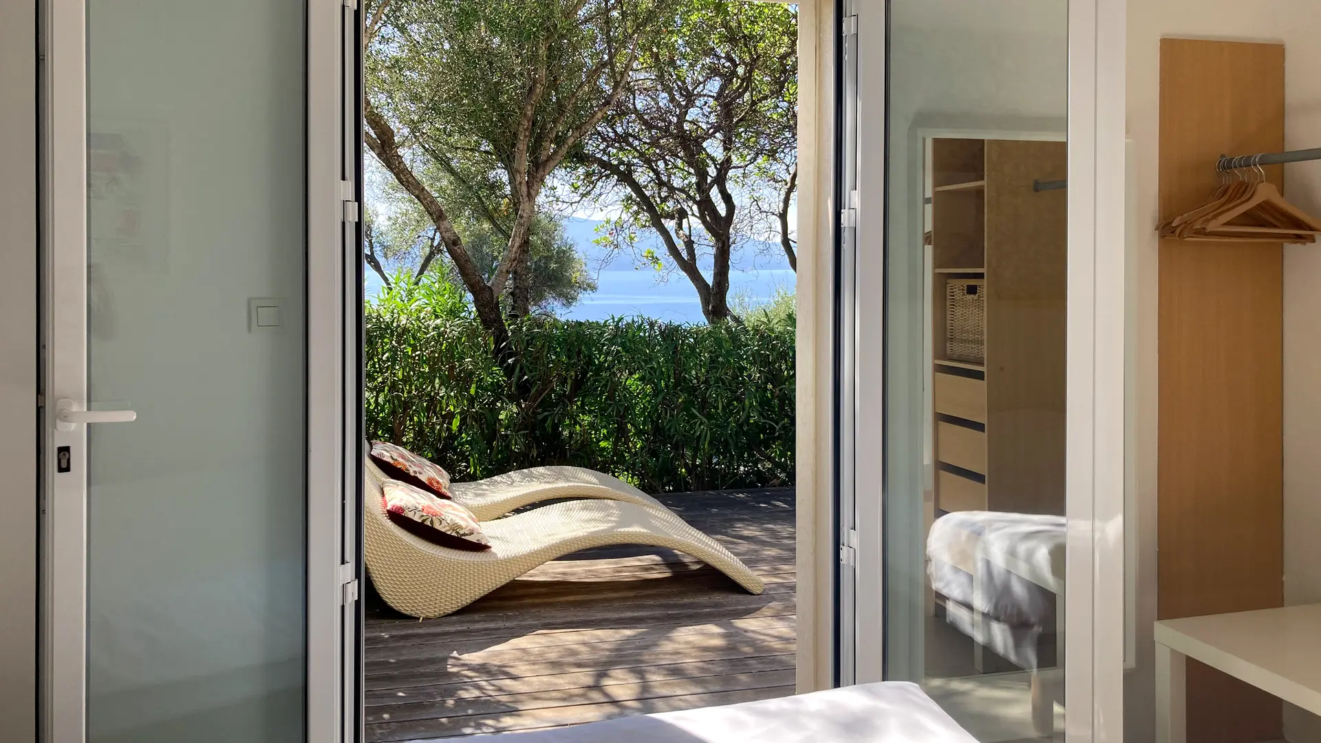 Grande Villa B - Chambre parentale accès terrasse