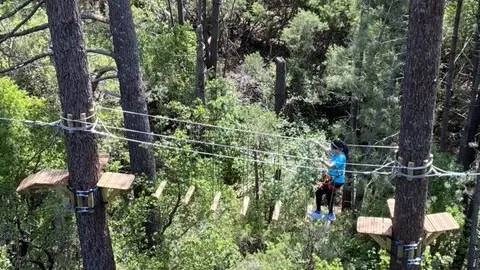 BARACCI NATURA CANYON PARC AVENTURE