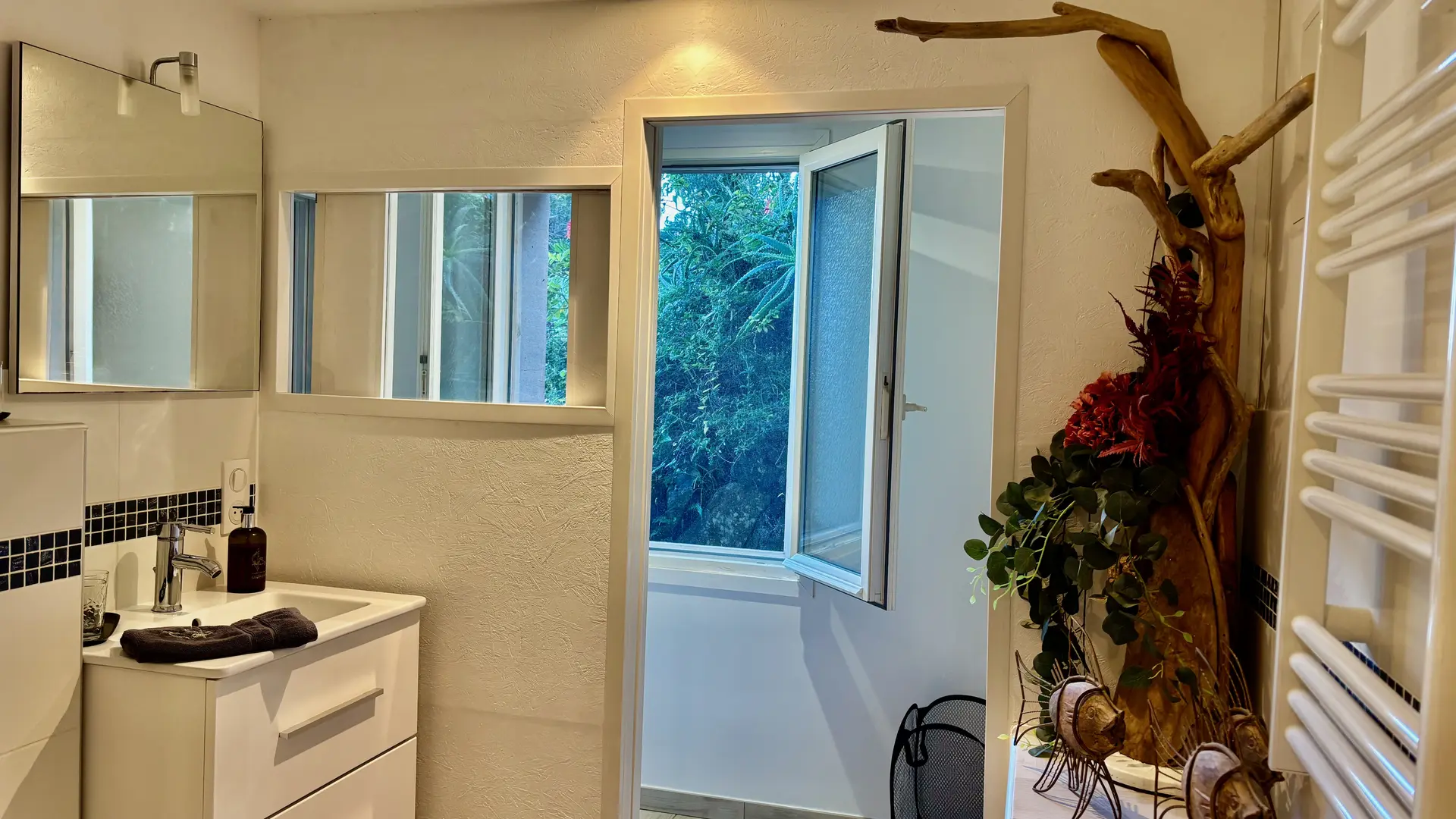 salle d'eau du studio l'osso