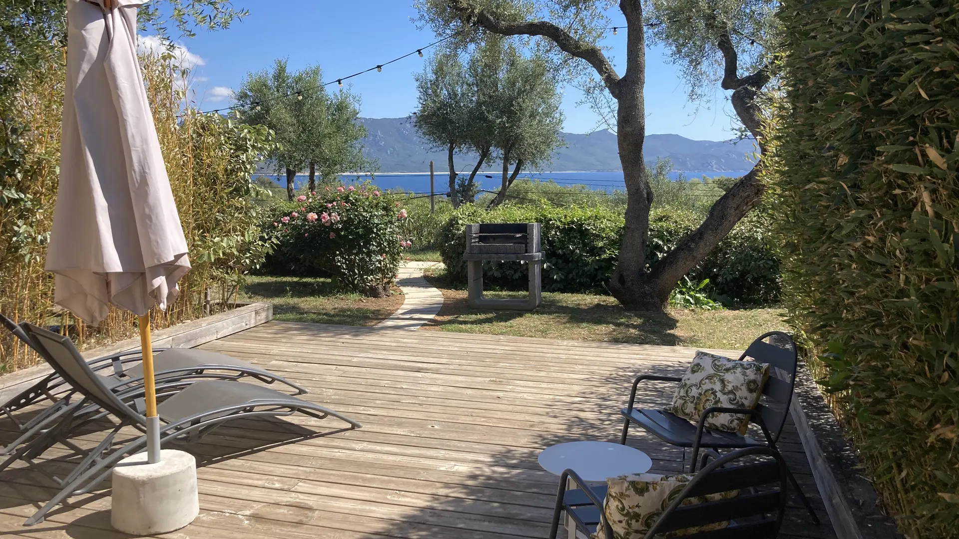 MINI-VILLA Ogliastru - Terrasse vue