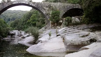Pont génois petreto bicchisano Corse du sud_2