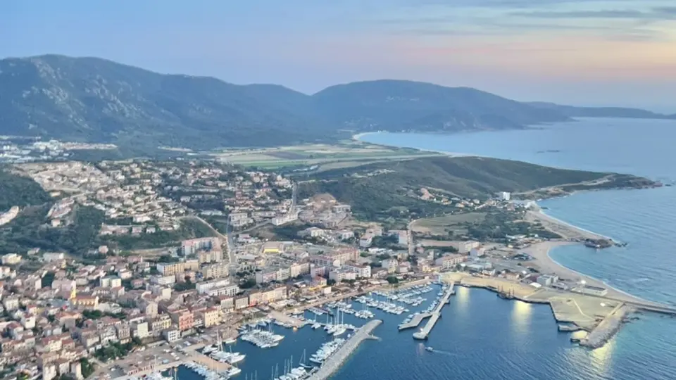 Propriano & le golfe du Valinco - Vue du ciel