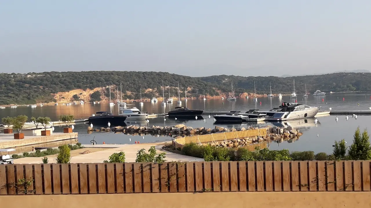 VUE DU RESTAURANT SUR LE GOLFE DE SANT'AMANZA