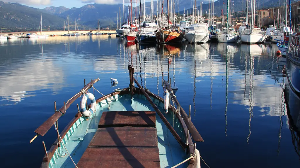 Barque - Port de pêche de Propriano