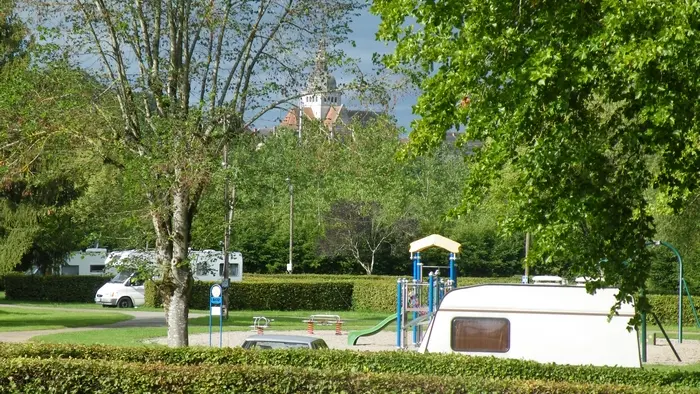 Aire de service camping-car