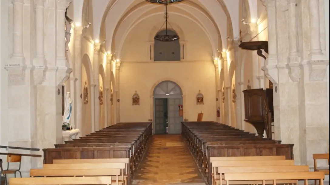 Nef vue du choeur