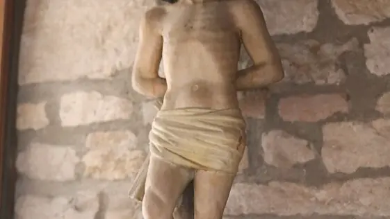 Statue de saint-Sébastien