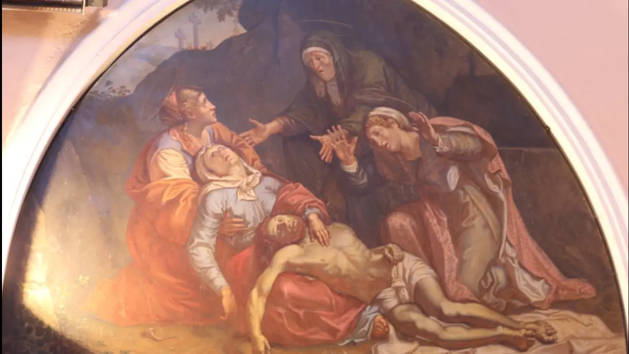 Déploration d'après Carrache (1859)