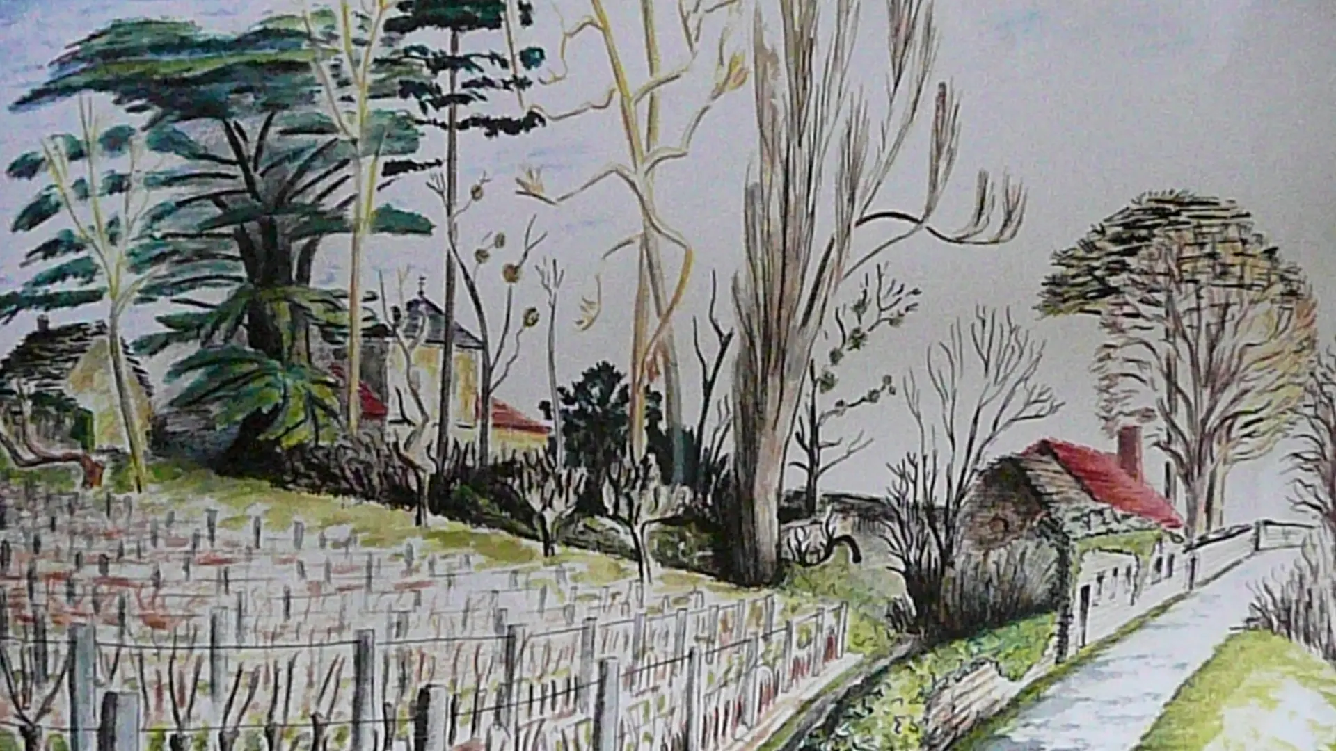 le prieuré d'Arcenant, vue d'ensemble