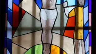 Vitrail de l'Ascension