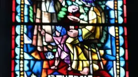 Vitrail sainte Thérèse de l'Enfant-Jésus