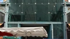 Entrée des halles de Dijon