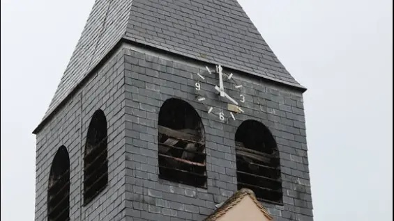 Clocher de l'église de Champforgueil
