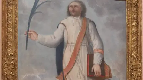 Tableau de l'Apothéose de saint Bénigne XVIIIe siècle