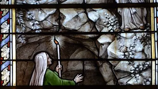 Allerey je suis l'Immaculée conception