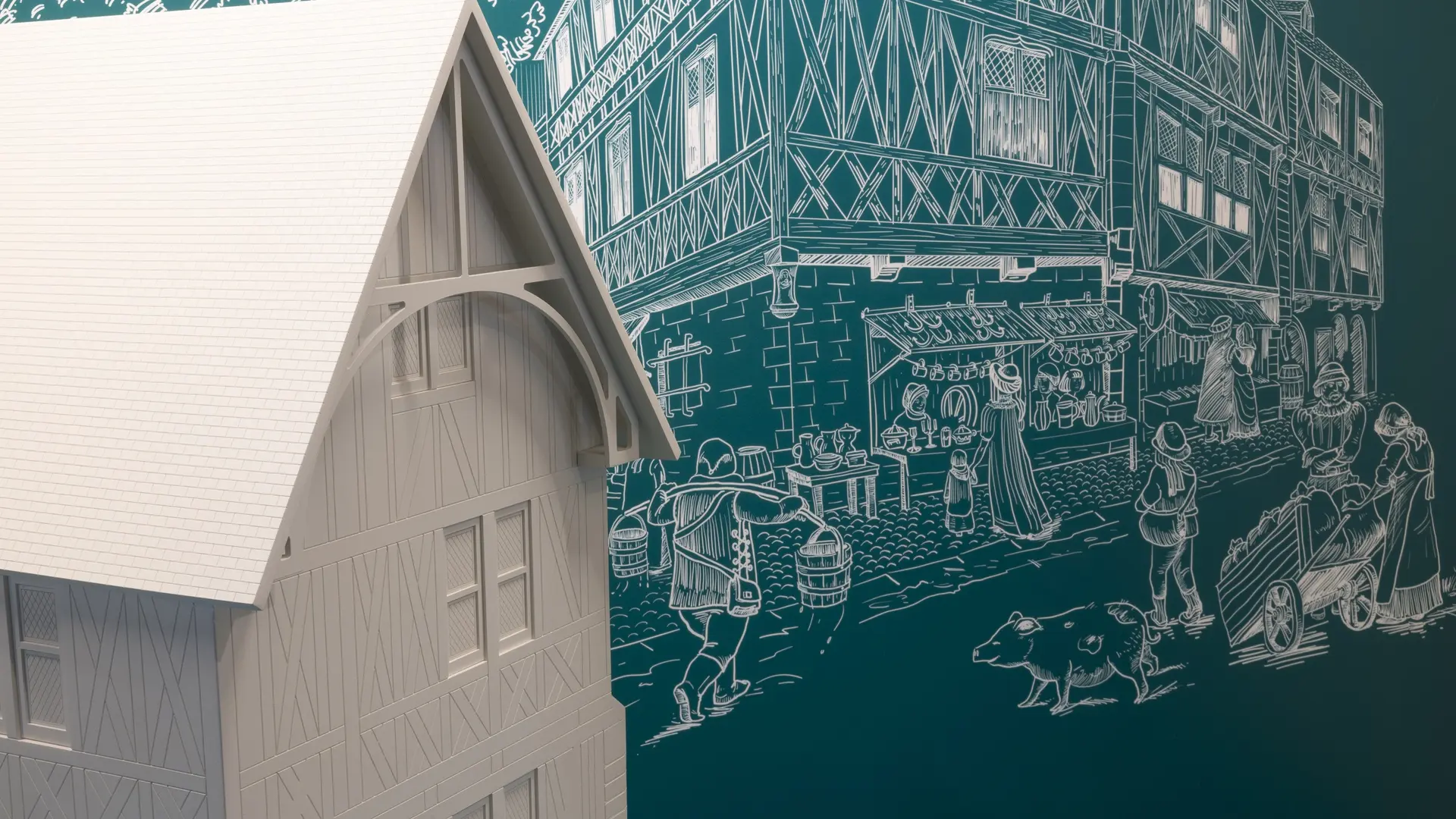 Une ville, des histoires (détail)