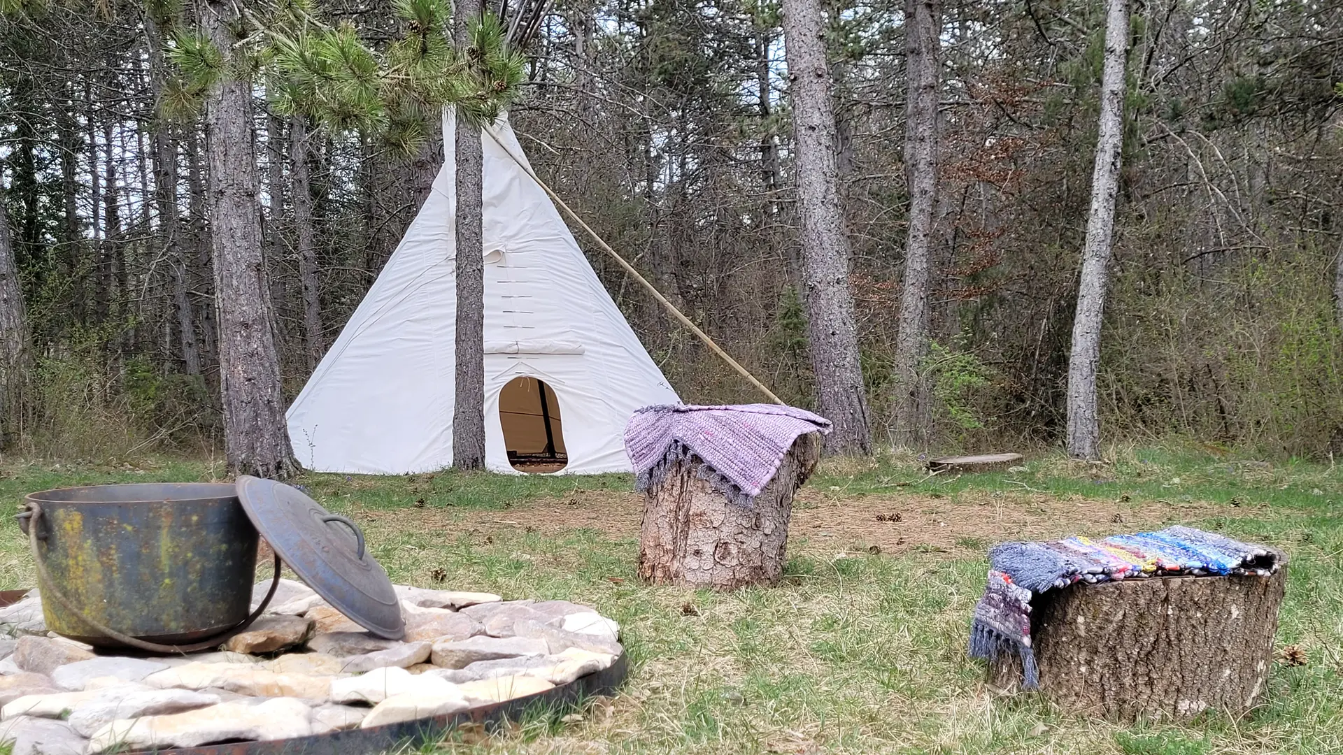 Nuitée insolite en Tipi Lakota