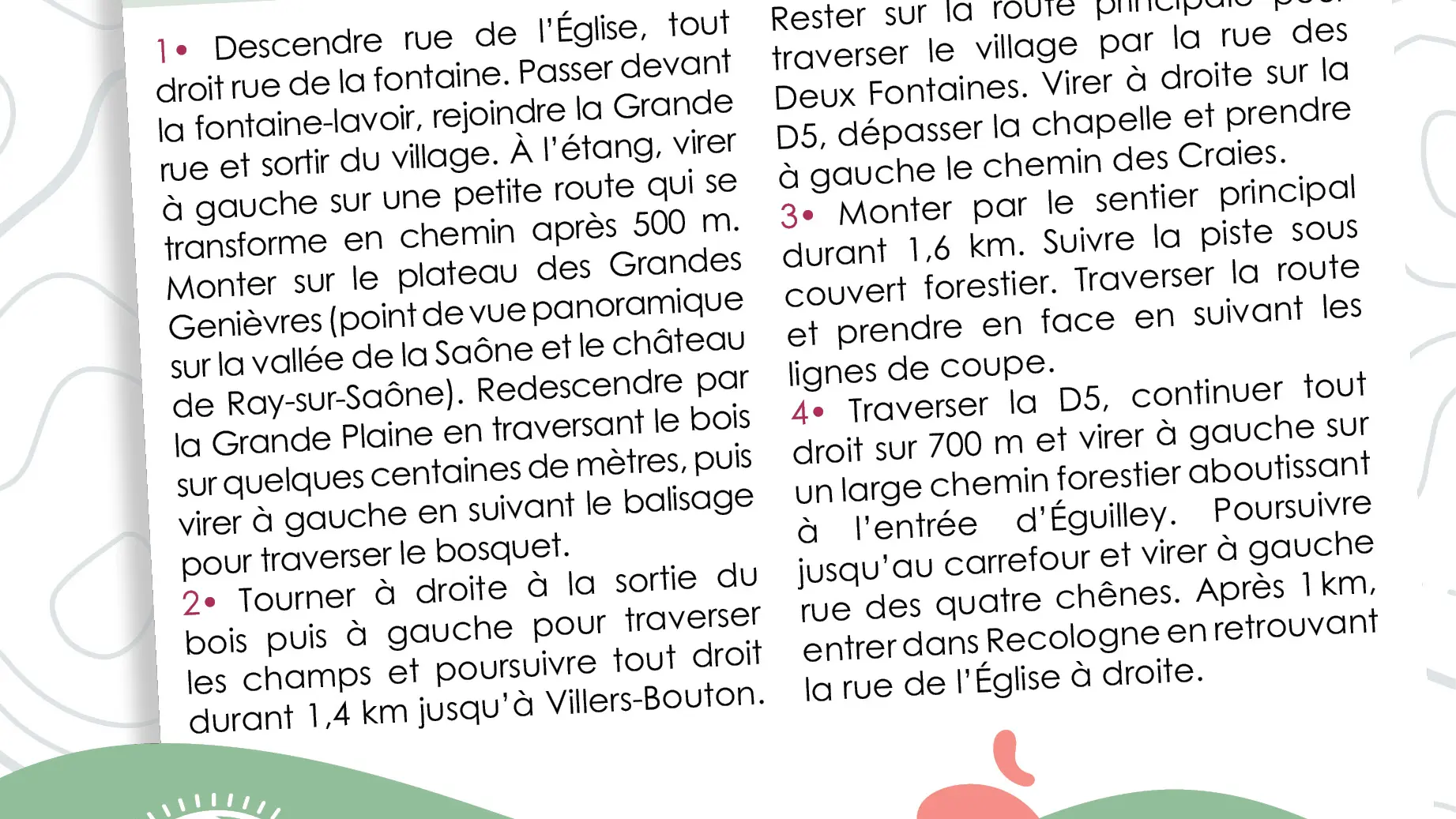 signalétique rando8