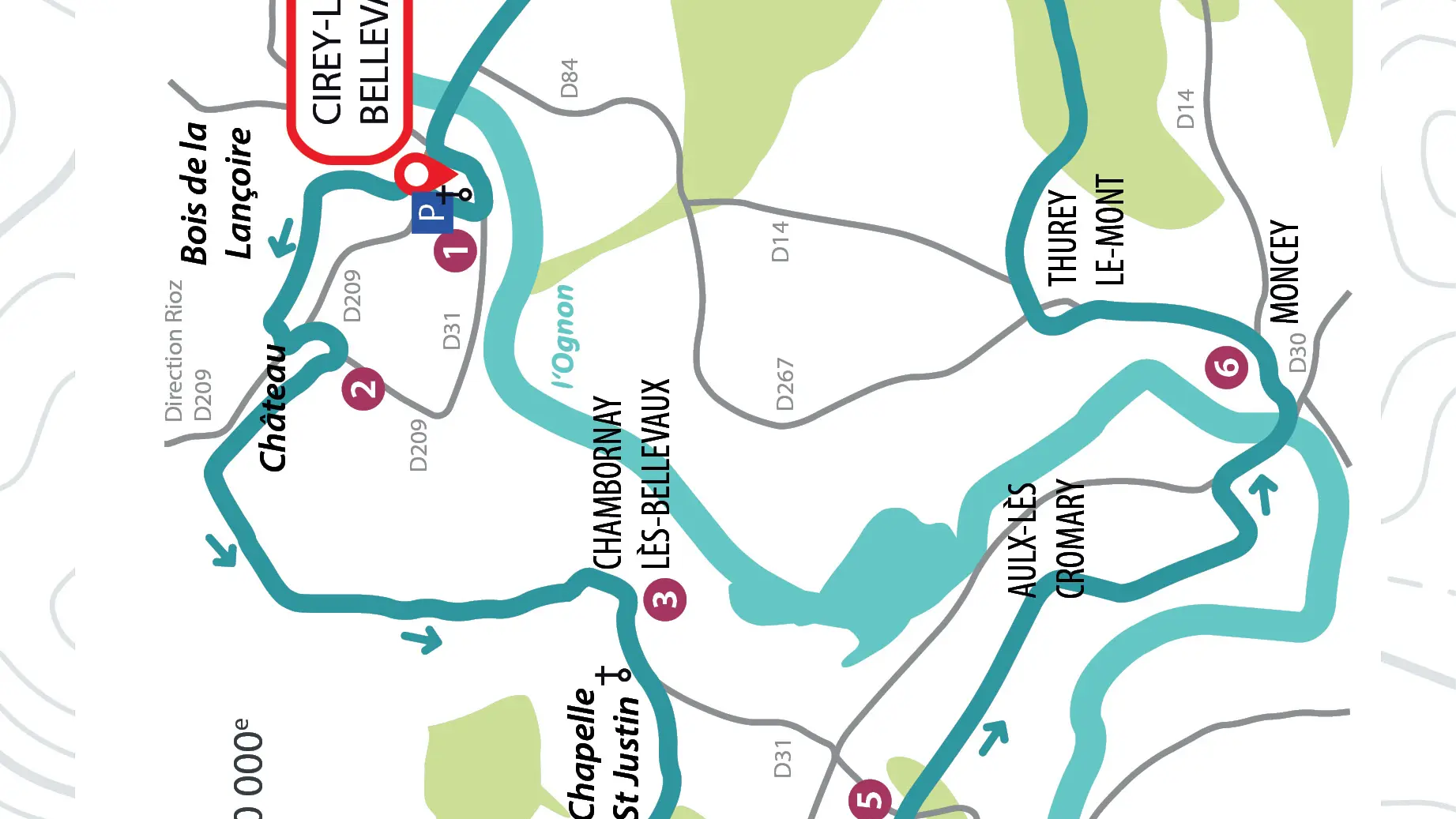 13-ENTRE ABBAYE ET CHATEAUX