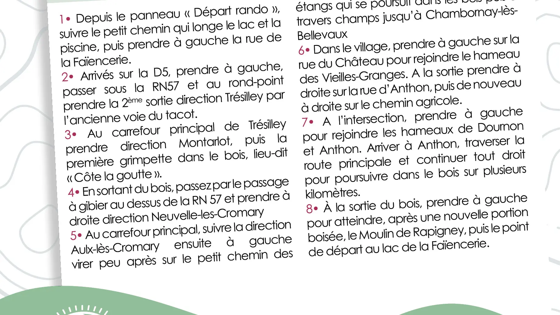 signalétique circuit 37