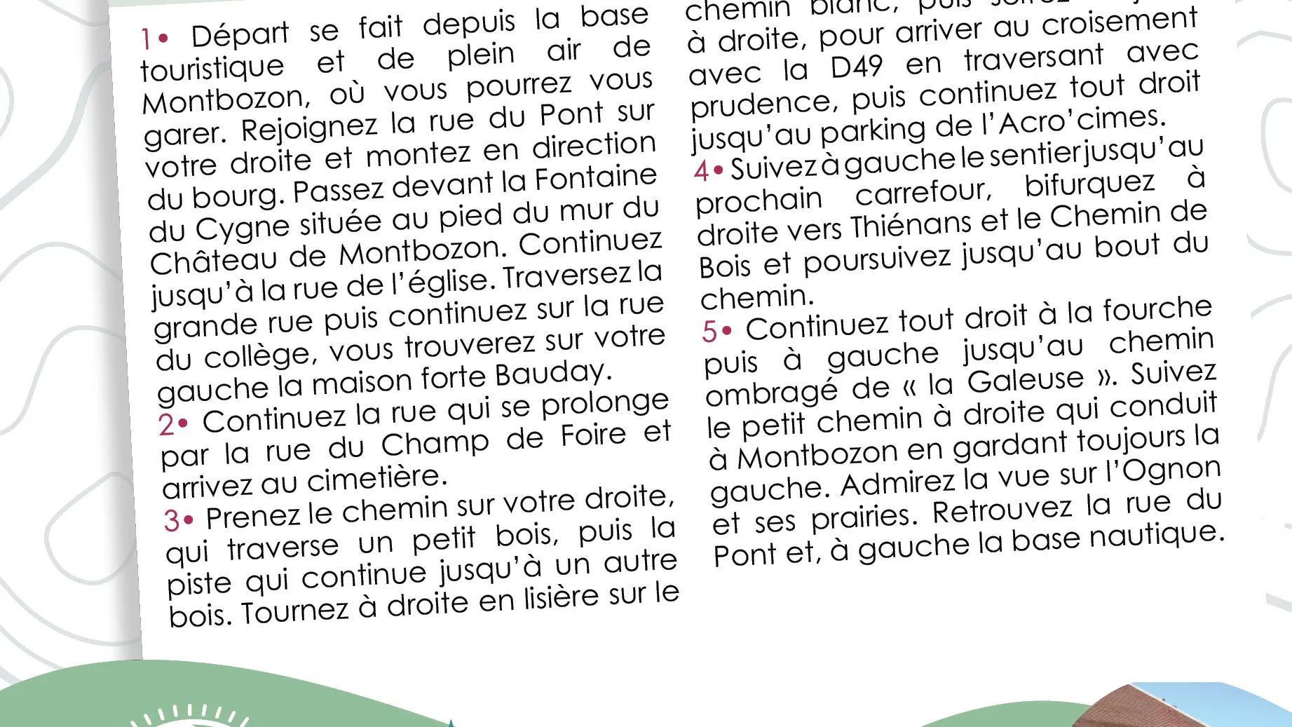 signalétique rando2