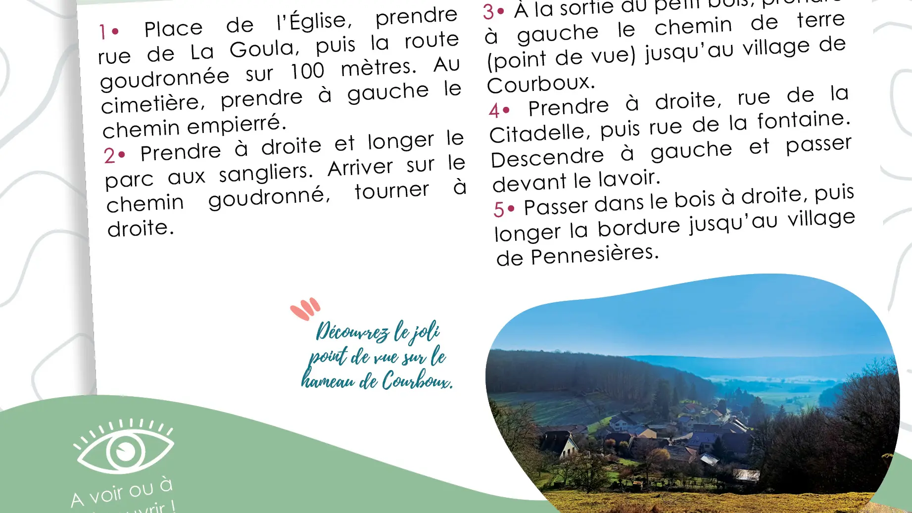 signalétique rando3