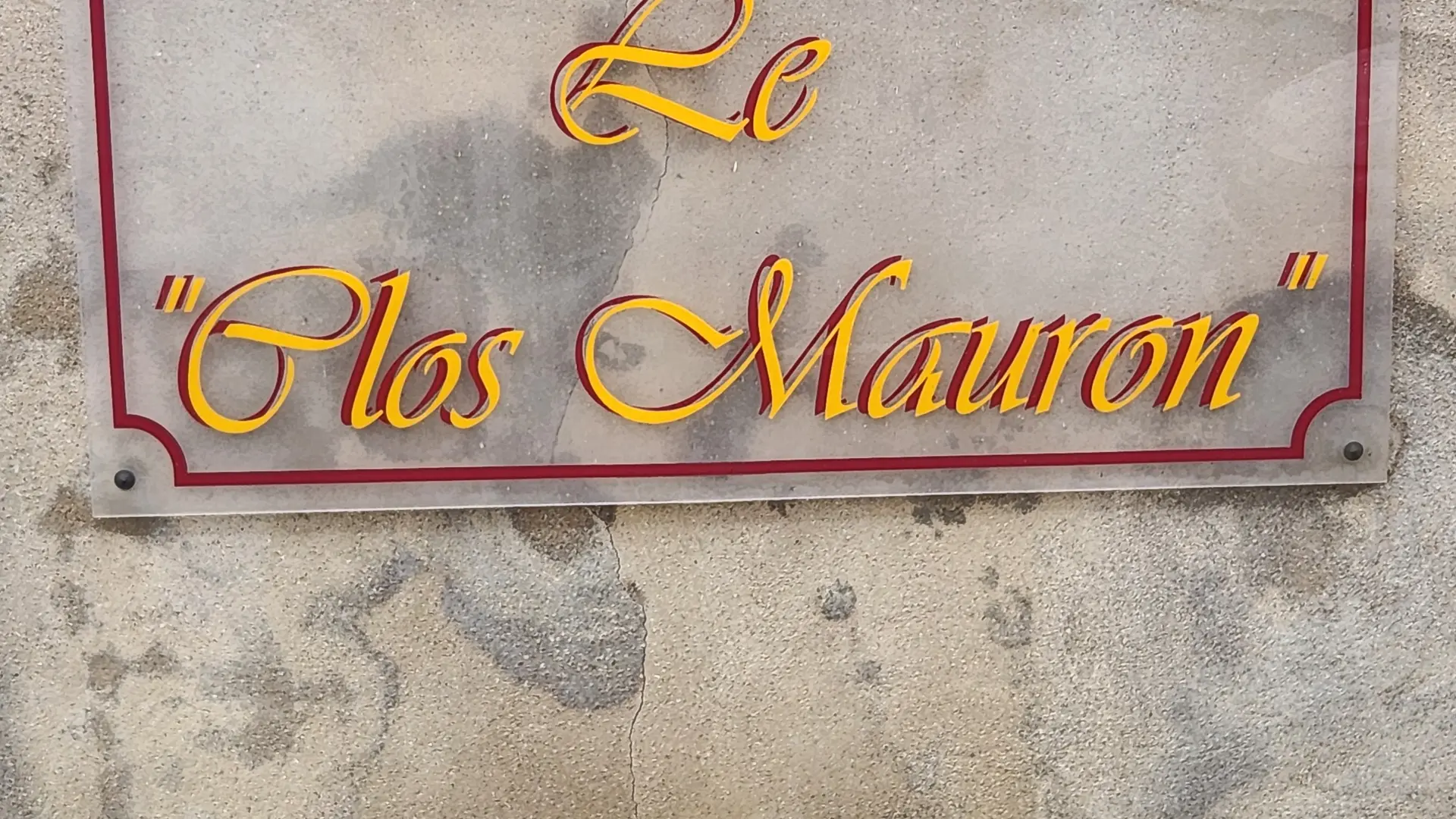 Le Clos Mauron
