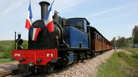 Le train touristique au départ de Pont d'Ouche