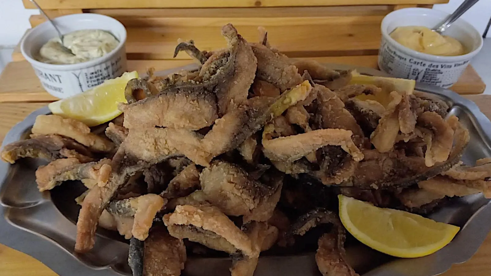 Friture de carpes