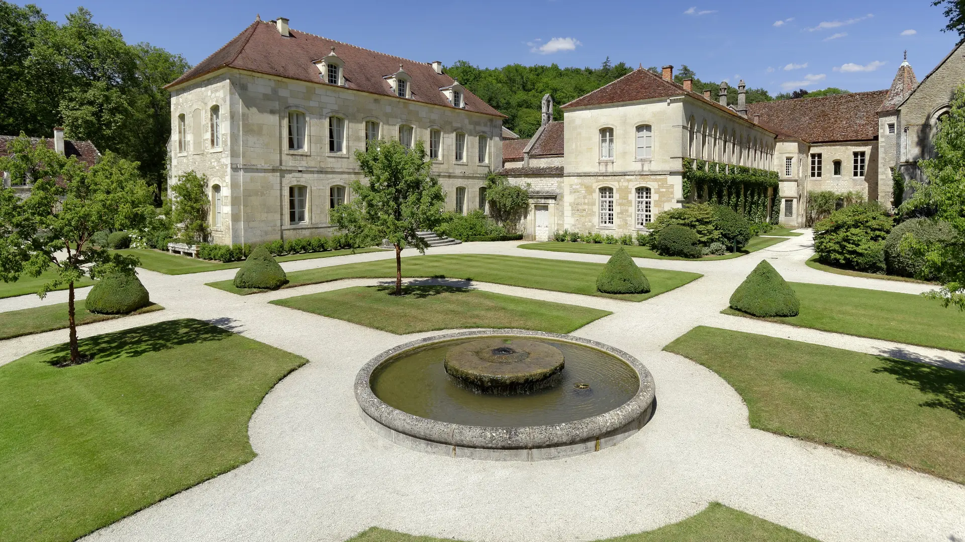 Jardins de l'Abbaye de Fontenay