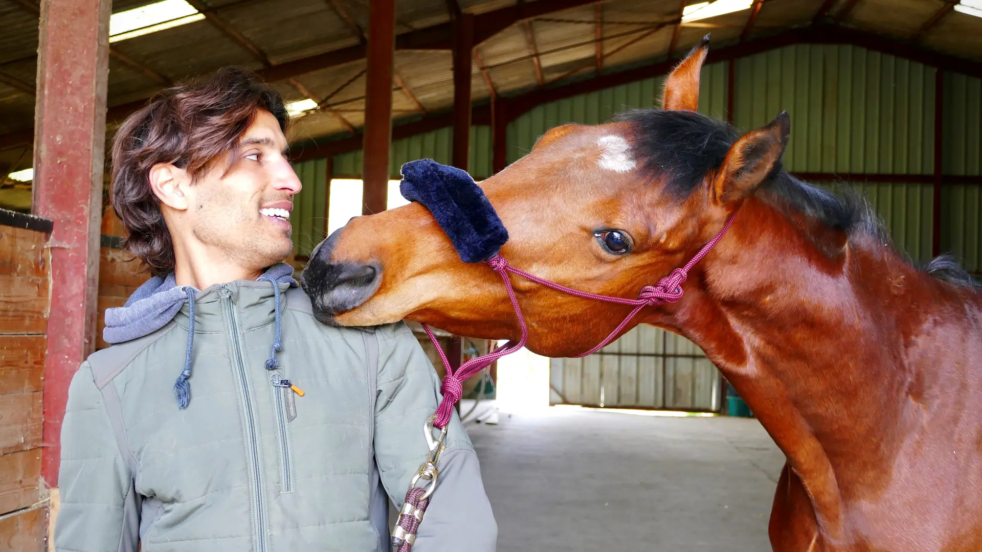 Karim et son compagnon