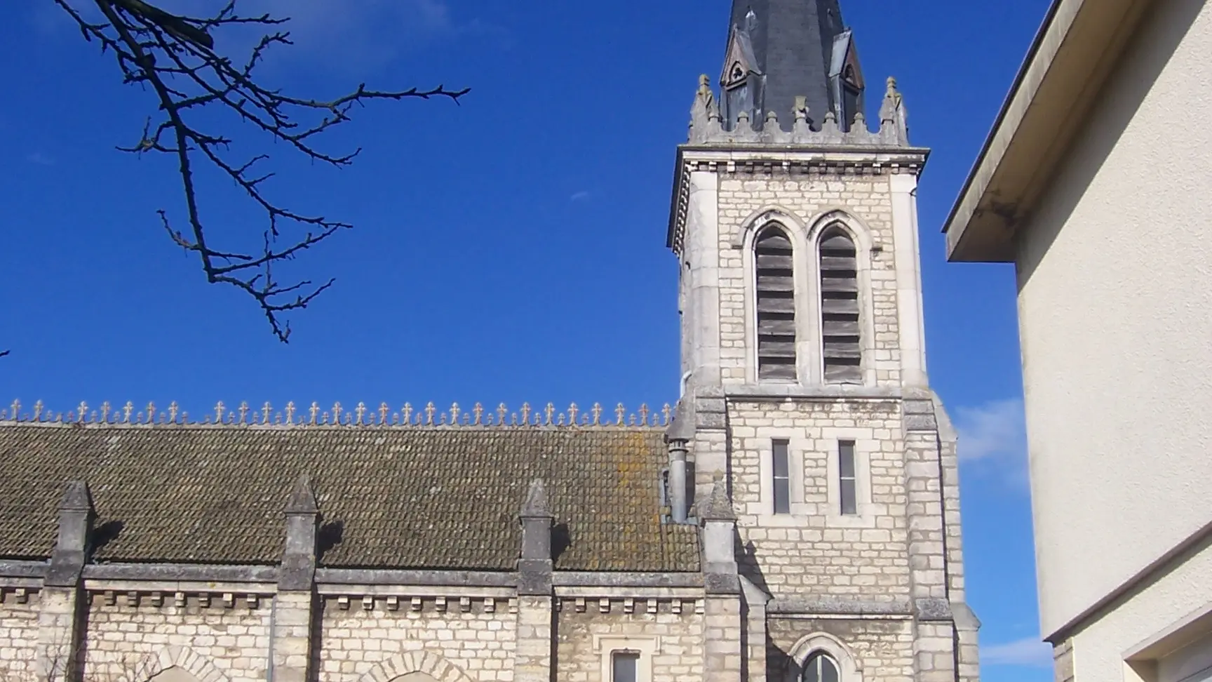 Eglise Saint-Odilon de Lux (71)