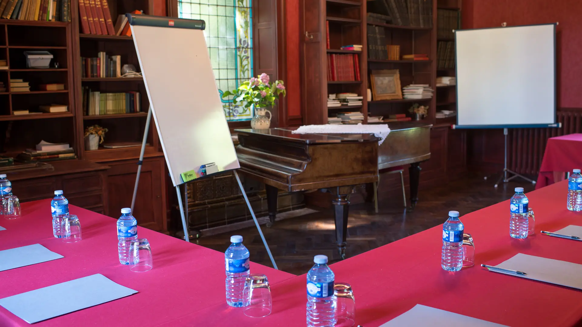 Séminaire dans la bibliothèque