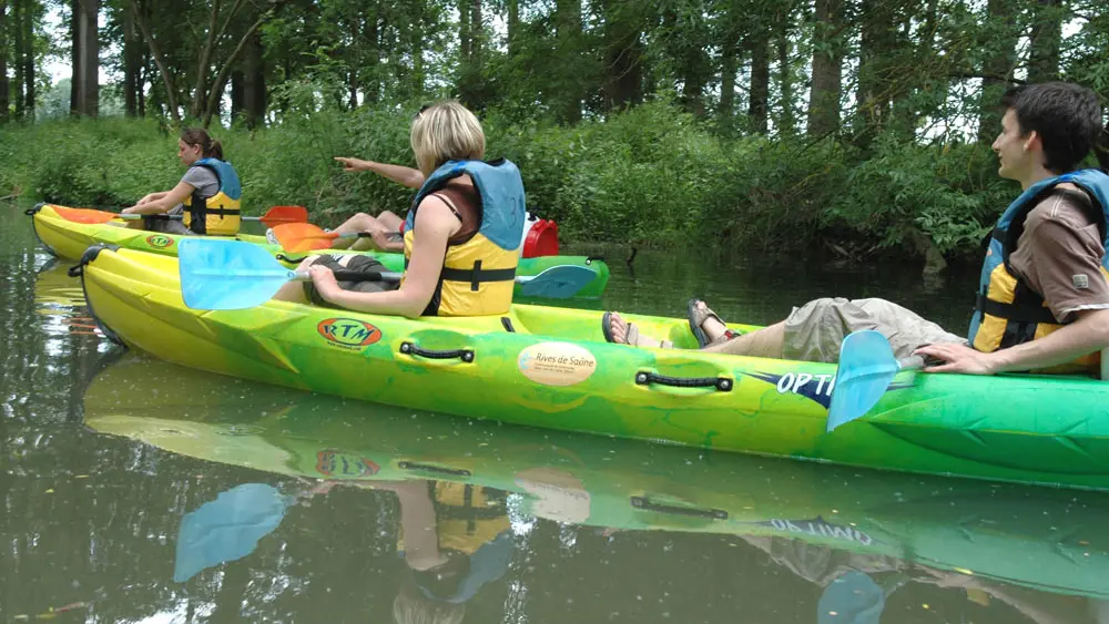 Sentier nautique à deux