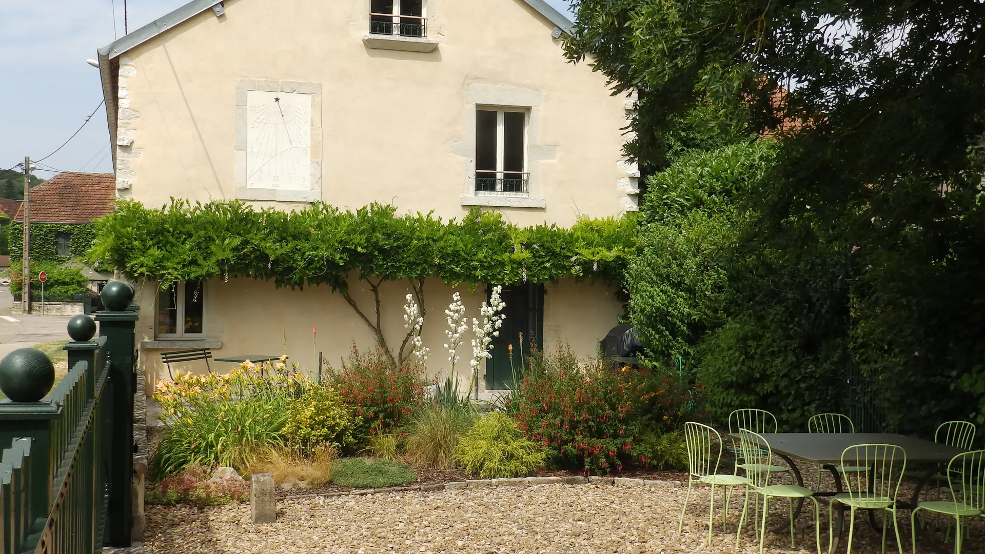 La terrasse au sud