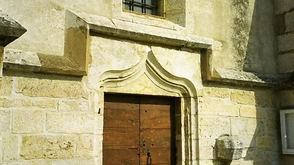Porte latérale méridionale église Saint Martial de Demigny (71)