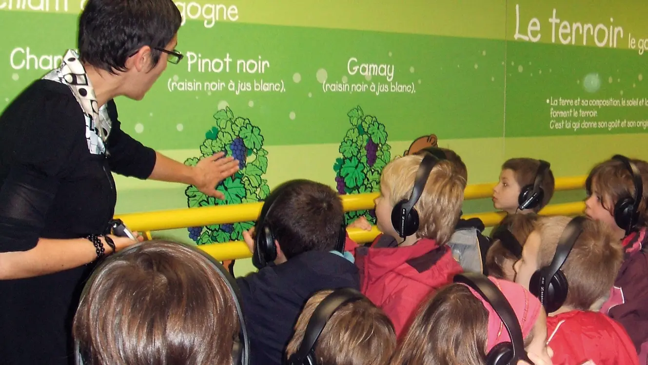 visite guidée groupe enfants