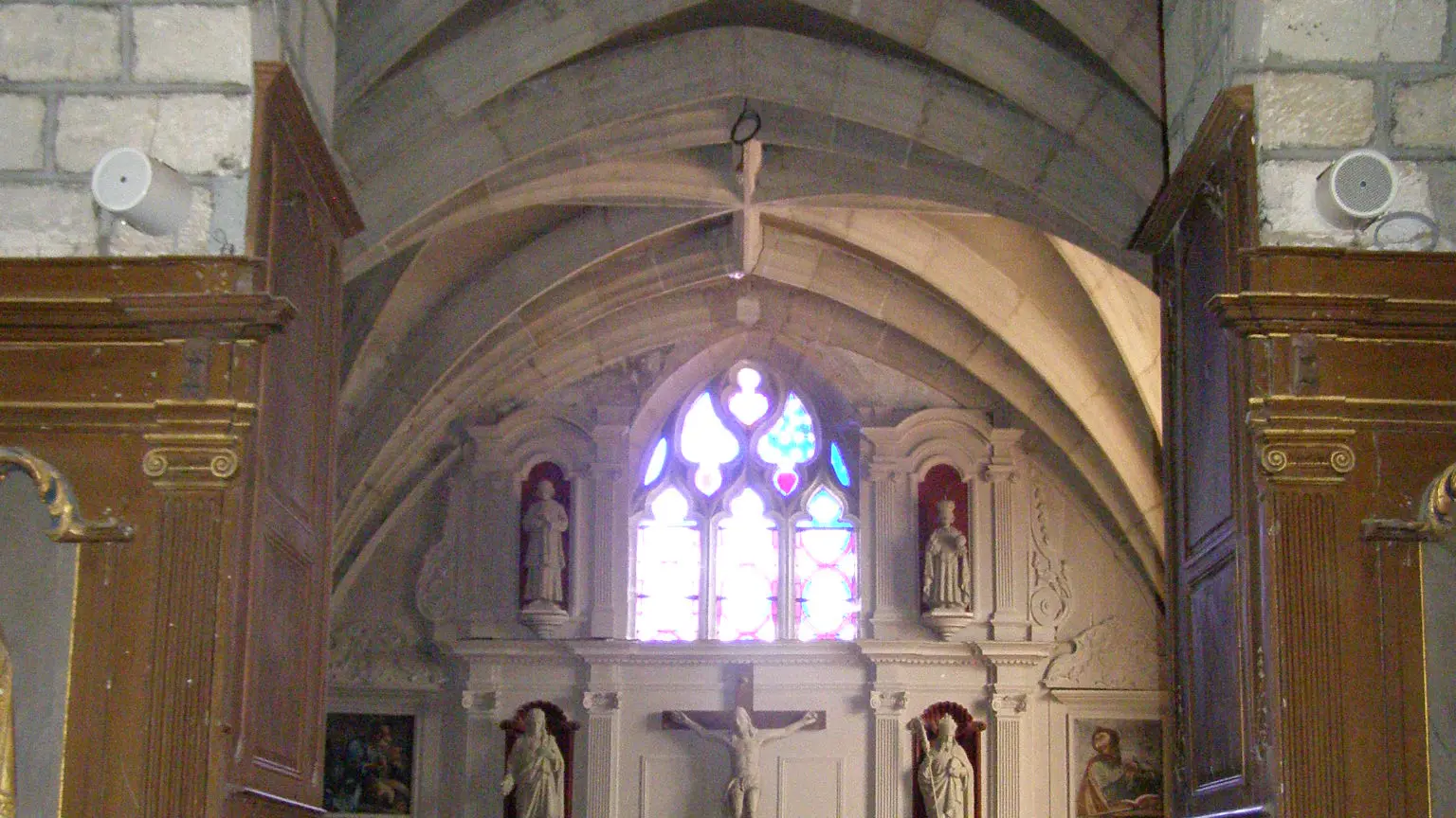 Retable de l'église de Saint-Sernin du-Plain