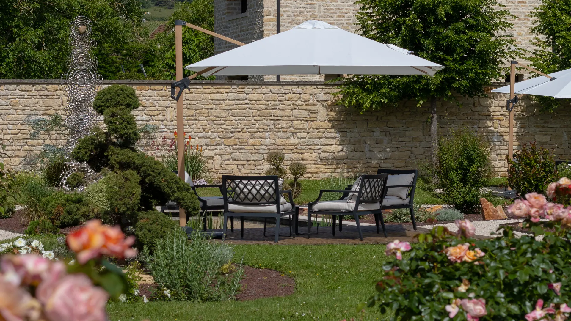 Maison Chanzy - Jardin extérieur